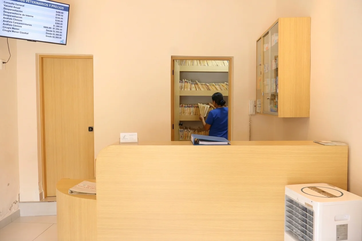 Hospital Veterinario Virreyes — Recepción